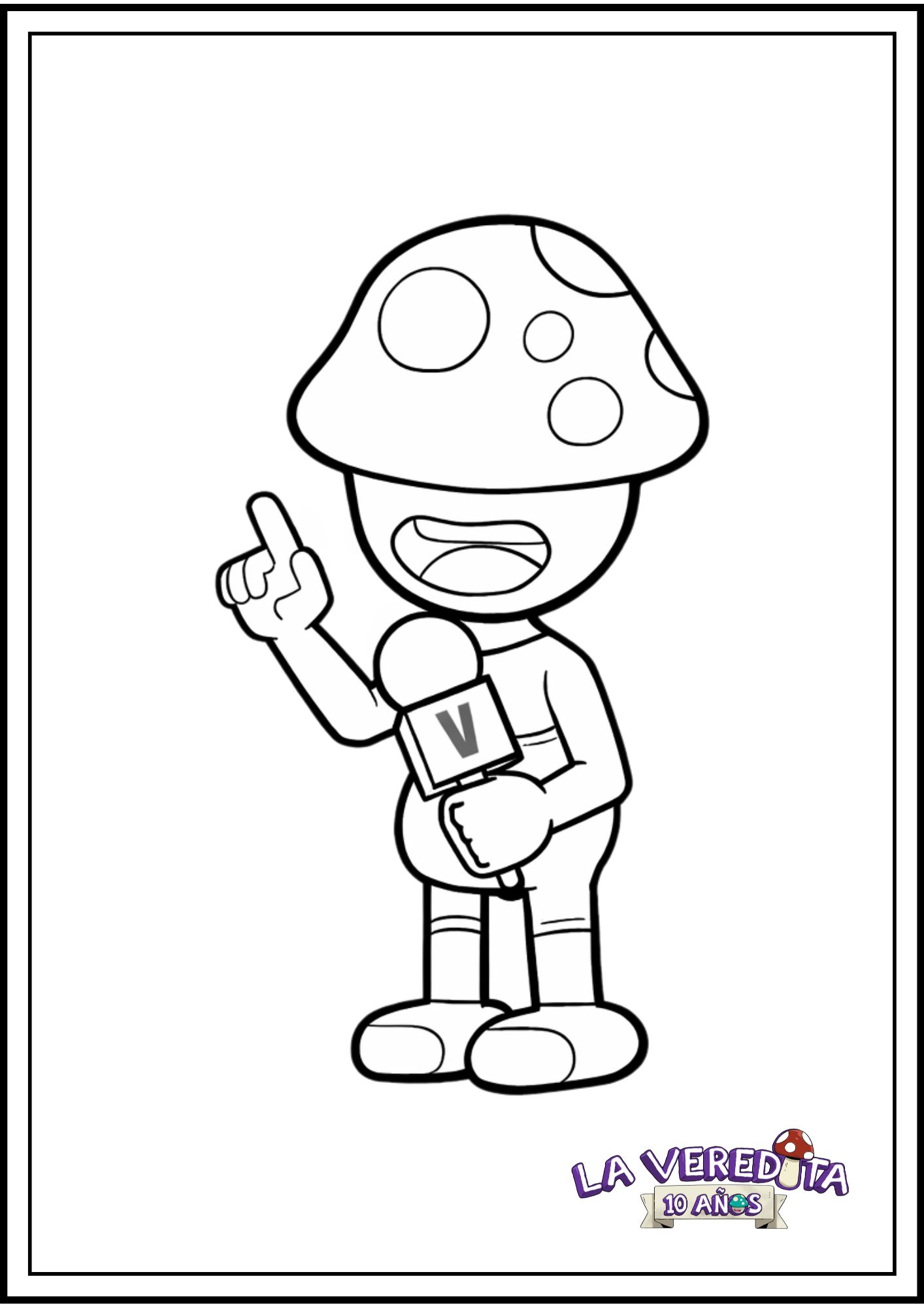 Poster para colorear 01