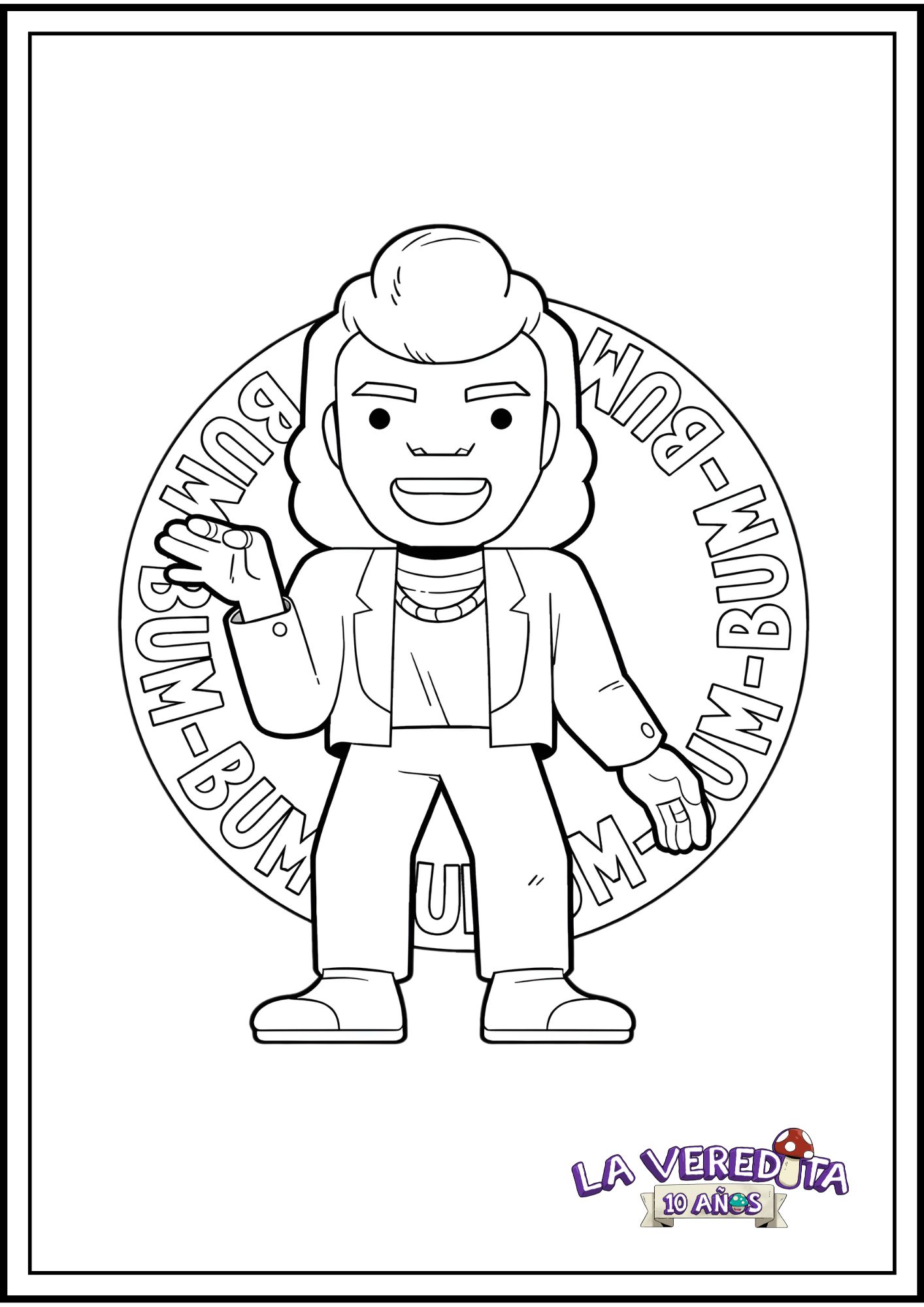 Poster para colorear 05