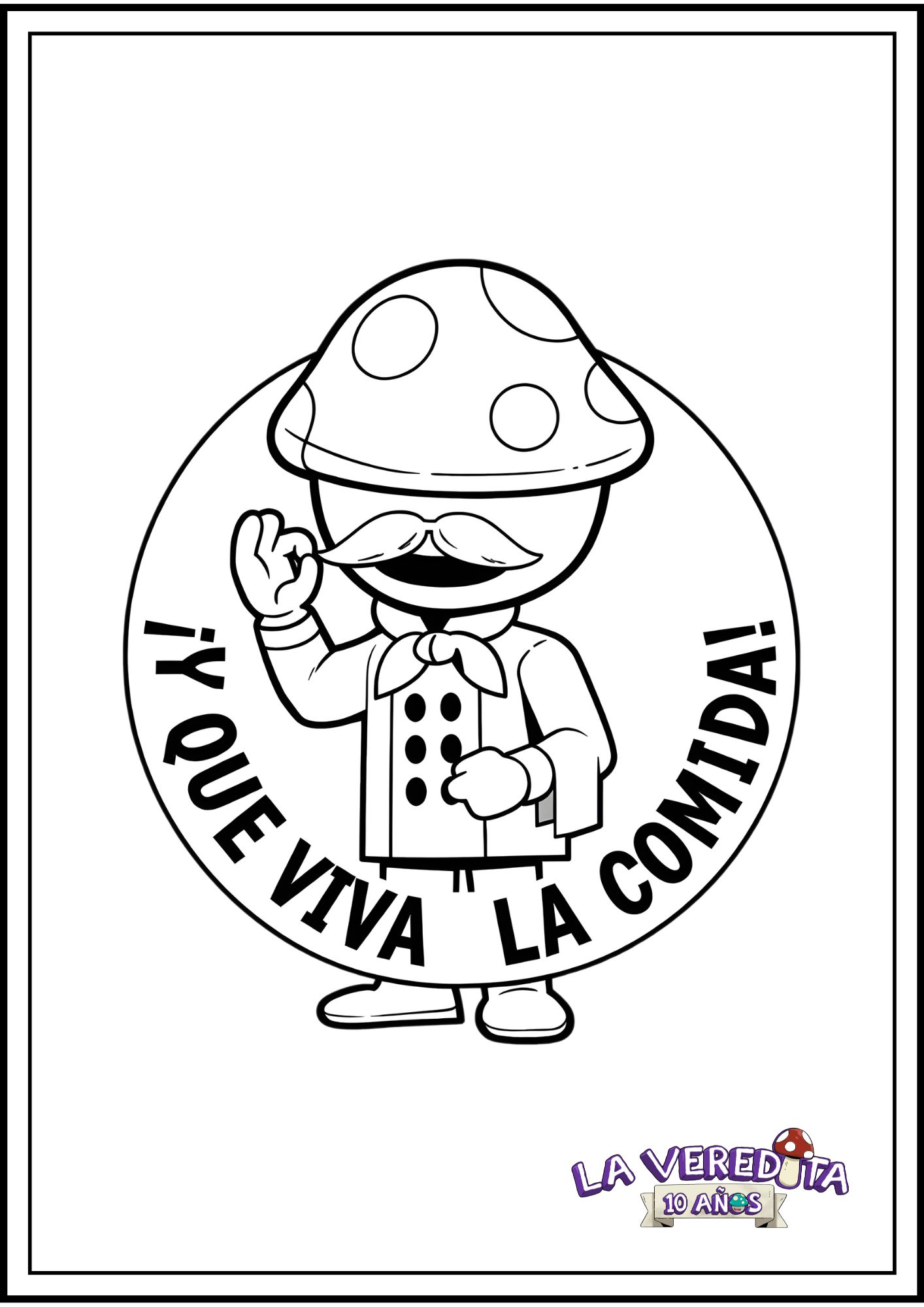 Poster para colorear 08