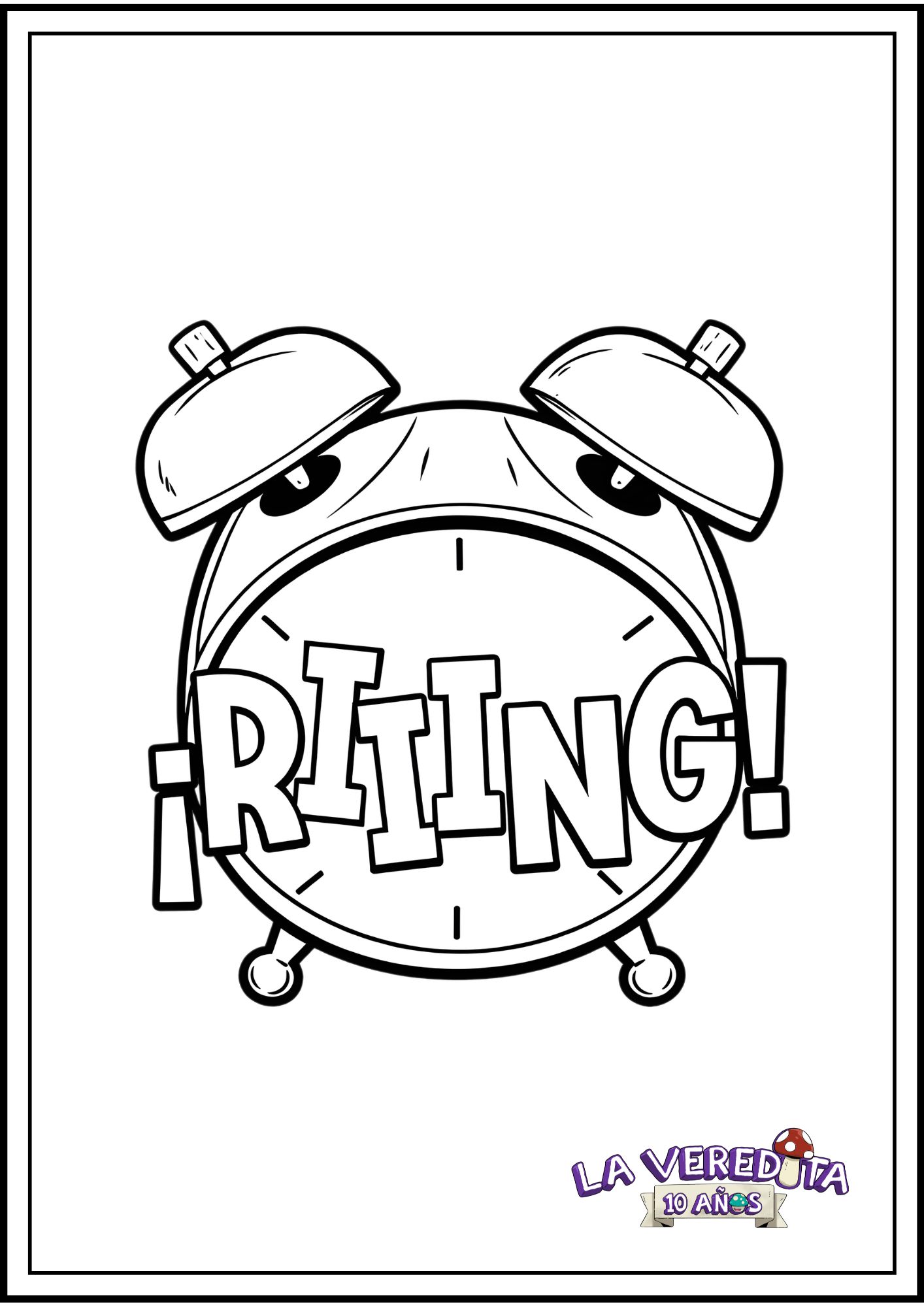 Poster para colorear 11