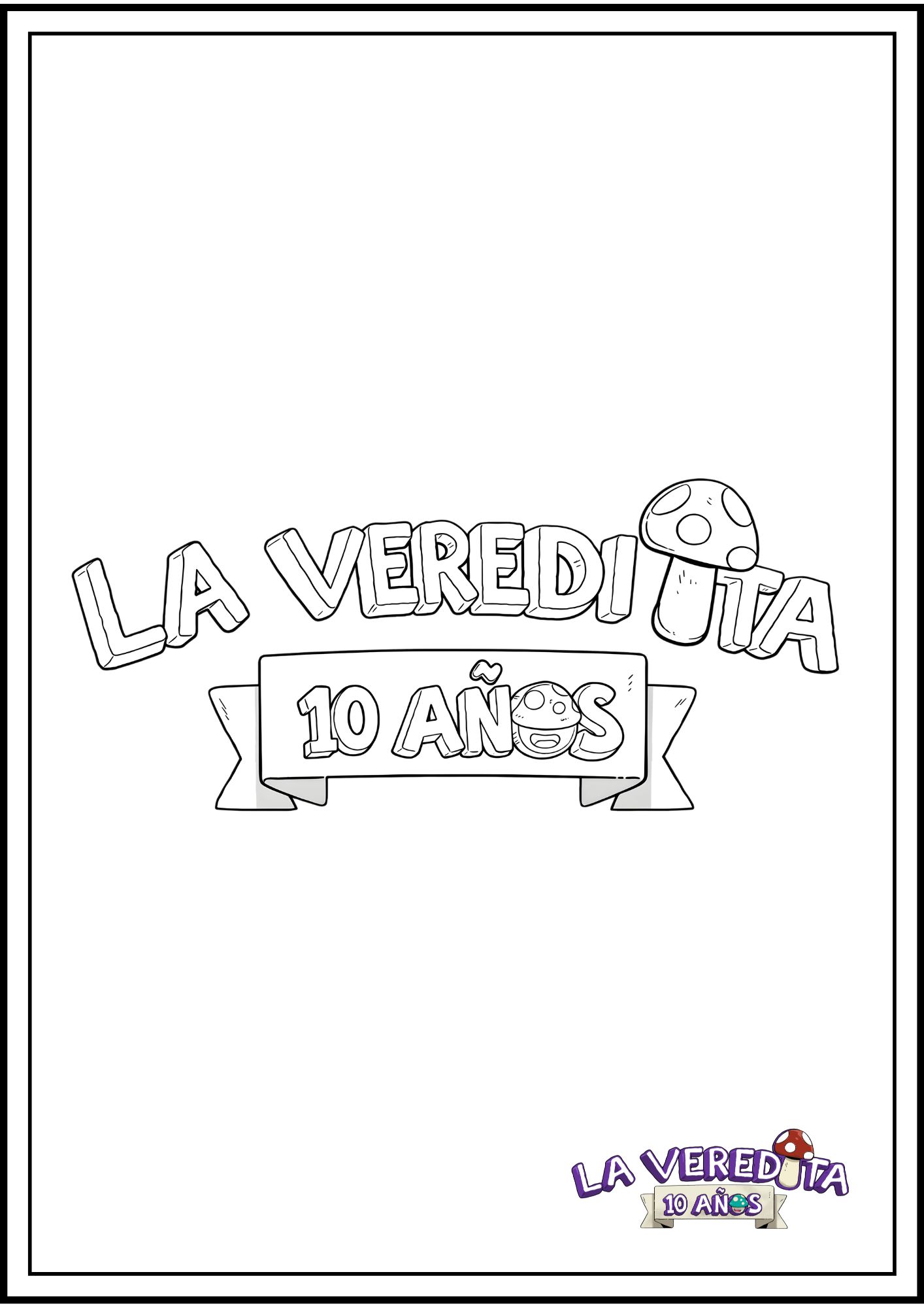 Poster para colorear 13